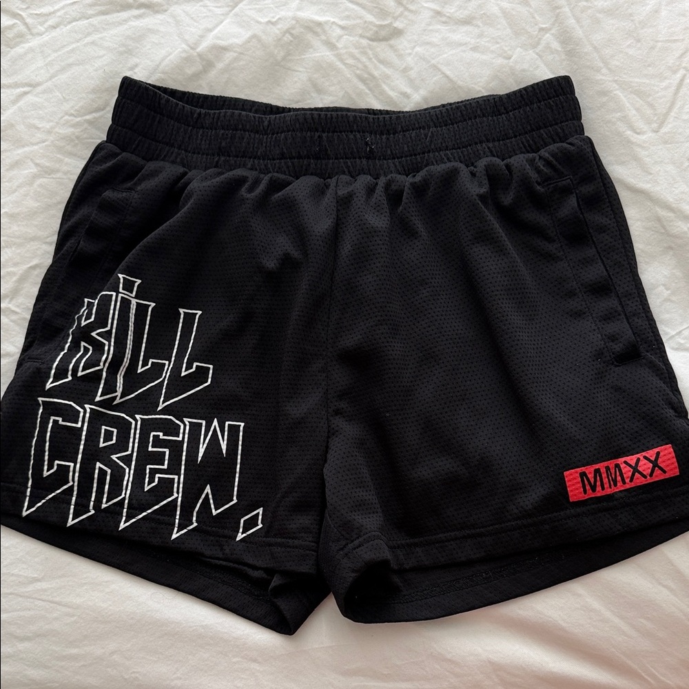 Kill Crew Black Athletic Shorts